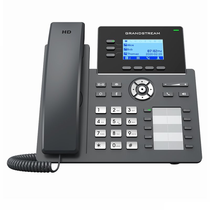 Téléphone IP Grandstream GRP2604 / GRP2604P 3 lignes Indispensable